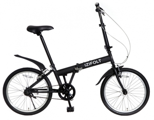 Afbeelding van Popal Izifolt vouwfiets zwart