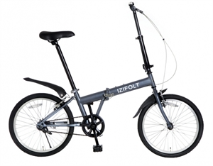 Afbeelding van Popal Izifolt vouwfiets antraciet