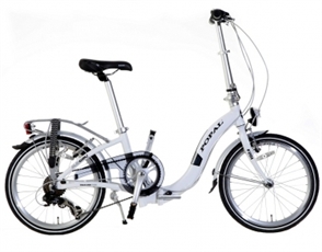 Afbeelding van Vouwfiets F201 Wit 